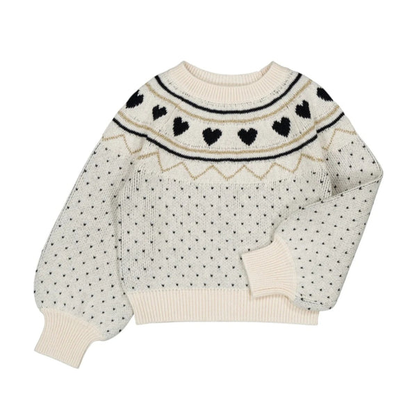 Louis Louise Cream Elia Sweater