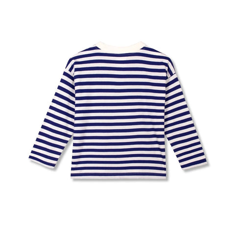 Wynken Ultramarine Stripe Artists T-Shirt