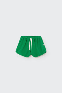 Cozmo Grass Green Terry Mael Shorts