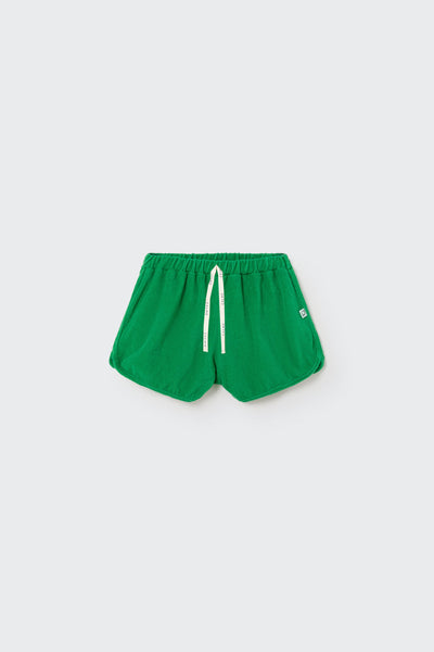 Cozmo Grass Green Terry Mael Shorts