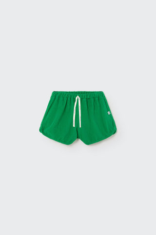 Cozmo Grass Green Terry Mael Shorts