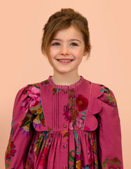 Oilily Red Violet Douce Botanique Dres