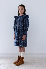 Steph Trellis Print Cord Dress