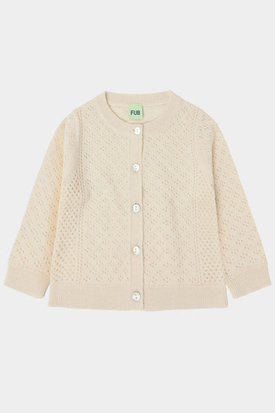 Fub Pointelle Cardigan