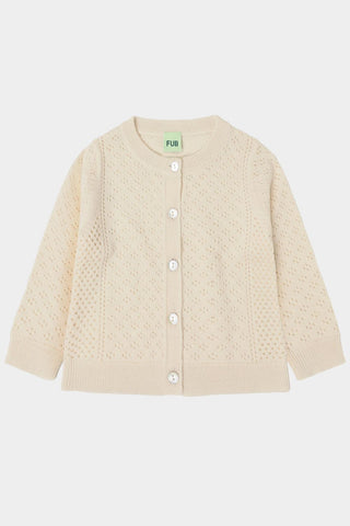 Fub Pointelle Cardigan