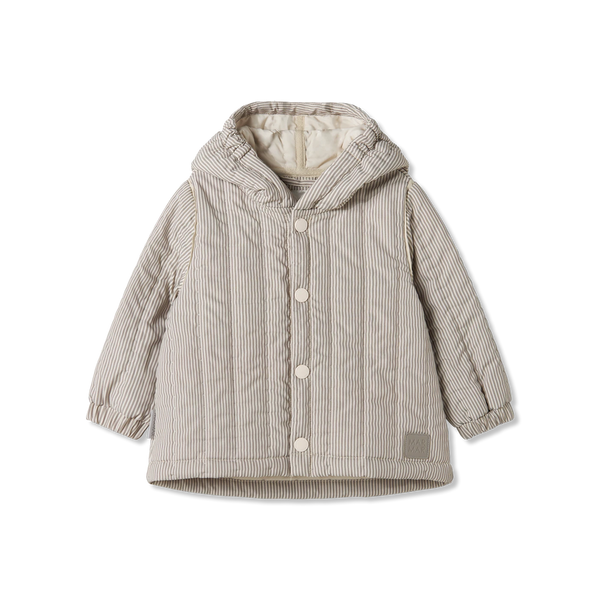 Marmar Dark Brown Stripe Omaro Jacket