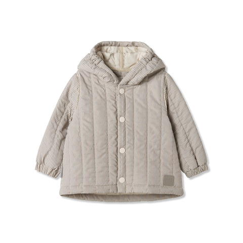 Marmar Dark Brown Stripe Omaro Jacket