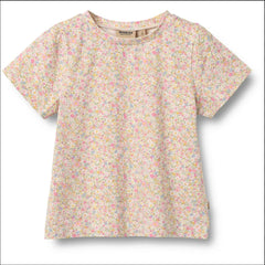 Wheat Blush Flower Manna T-Shirt & Jules Legging Set