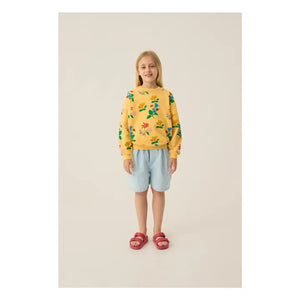 The Campamento Yellow Allover Flowers Sweatshirt