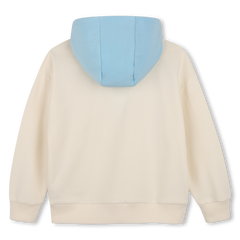 Billieblush Stone ¾ Zip Hooded Sweatshirt