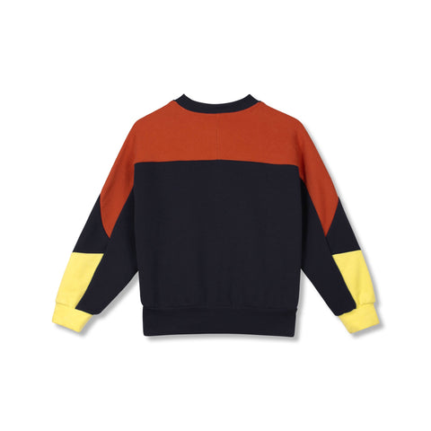 Wynken Deep Indigo Mix Stufio Sweatshirt