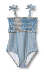 Wheat Blue Swim Stripe Selma Swimsuit