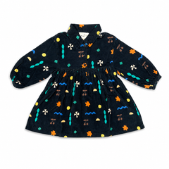Wander & Wonder Geometric Print Lotte Dress