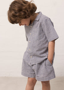 Marmar Marine Check Tage Shirt