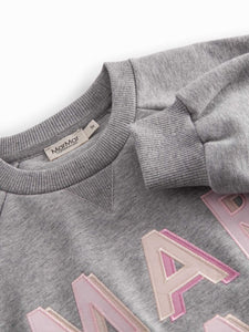 Marmar Double Pink Letters Sweatshirt
