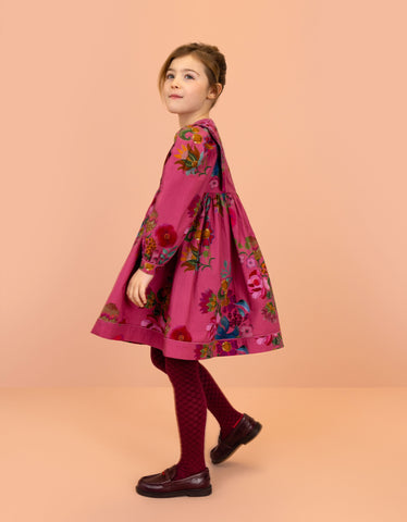 Oilily Red Violet Douce Botanique Dres