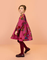 Oilily Red Violet Douce Botanique Dres