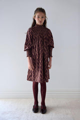 Steph Wallpaper Print Cord Dress