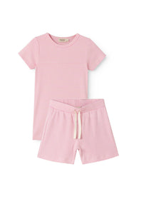 Marmar Pink Stripe Tago & Paulo Short Set
