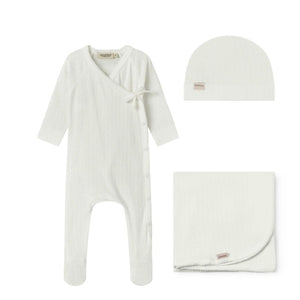 Marmar Pointelle Gentle White 3PC Take Me Home Set