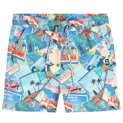 Tumble & Dry Strong Blue Macapa Swim Shorts