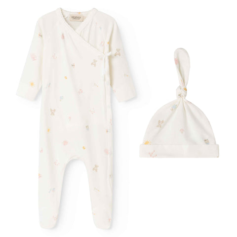 MarMar Everyday Rubetta Footie & Hat Set