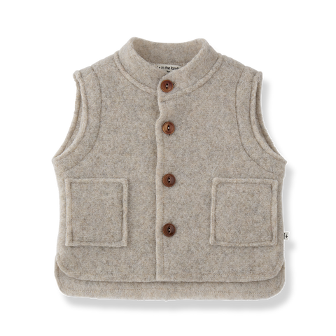 1 + In The Family Beige Belluno Vest