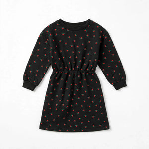 Campamento Flowers Grey Dress