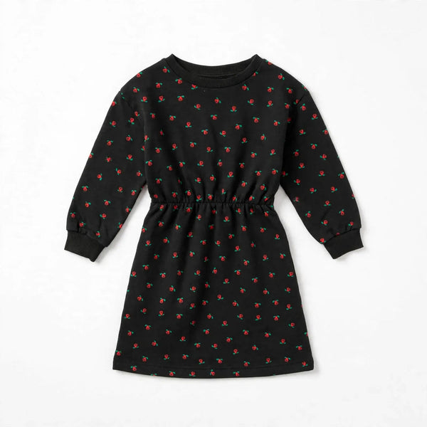 Campamento Flowers Grey Dress