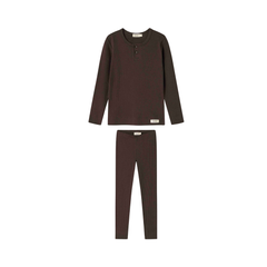 Marmar Dark Roast L/S T-Shirt Legging Set