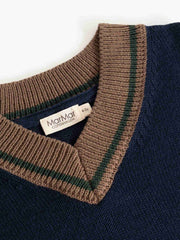 Marmar Deepest Sea Tenoa V-Neck Sweater