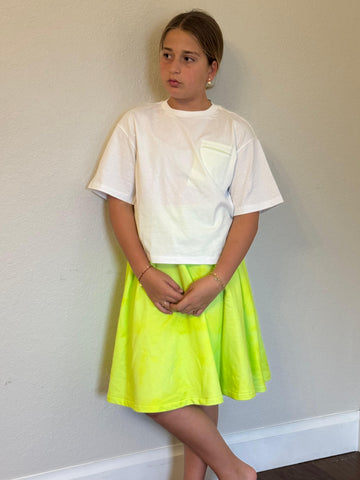 Be For All Ibis Lime Green Skirt