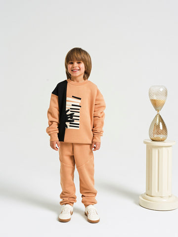 Yell-Oh Pastry Shell Piano Print Sweatshirt