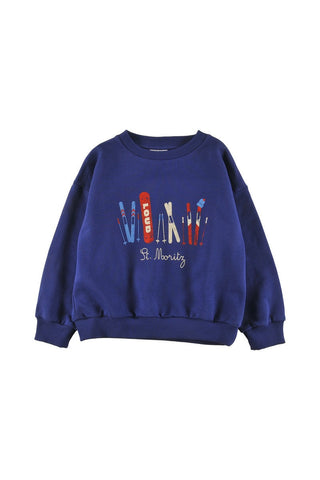 Loud Apparel Navy Moritz Sweatshirt