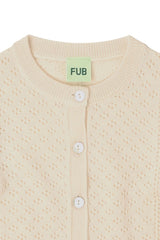 Fub Pointelle Cardigan