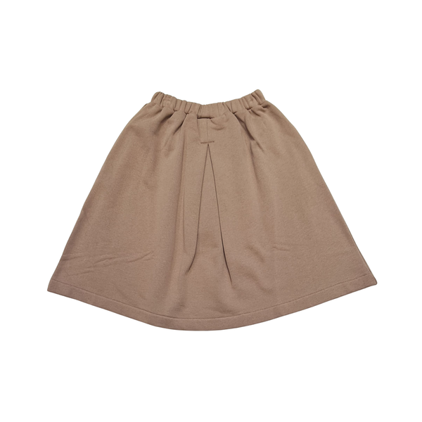 Be For All Beige Federa With Pleats SKirt