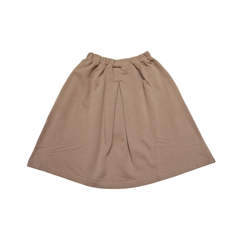 Be For All Beige Federa With Pleats SKirt