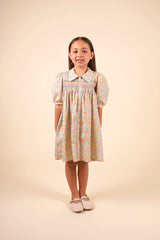 Early Sunday Emma Floral Mint Print Jane Dress