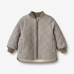 Wheat Brown Stripe Thermo Benni Baby Jacket