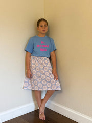 Be for all Blue In the Middle of Things Short Sleeve Tee