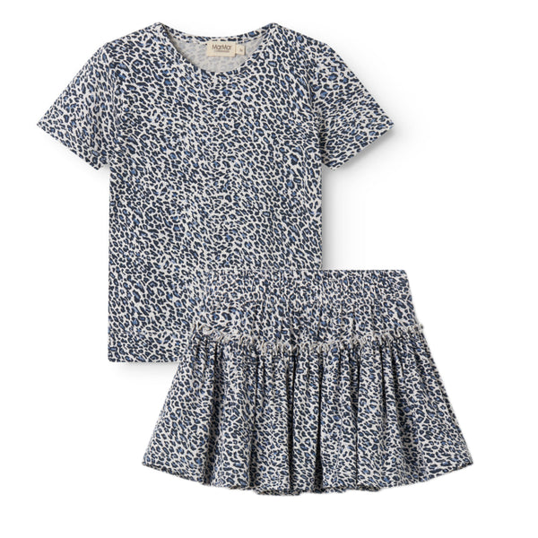 Marmar Blue Leo SS Tee & Sylvia Skirt