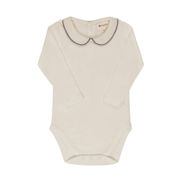 Looms Blue Cable Pointelle Bodysuit