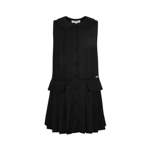Jessie & James Black Dolly Pinafore Dress
