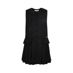 Jessie & James Black Dolly Pinafore Dress