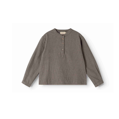 Marmar Houndstooth Check Tokyo Long Sleeve Top