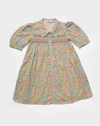 Early Sunday Emma Floral Mint Print Jane Dress