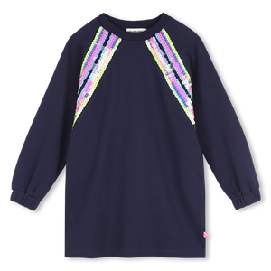 Billieblush Navy Sweatshirt Dress