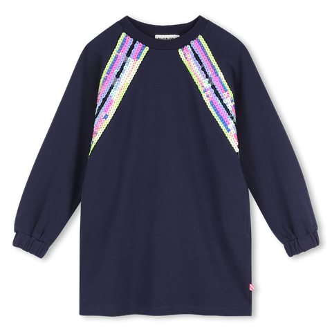 Billieblush Navy Sweatshirt Dress