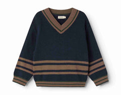 Marmar Deepest Sea Tenoa V-Neck Sweater