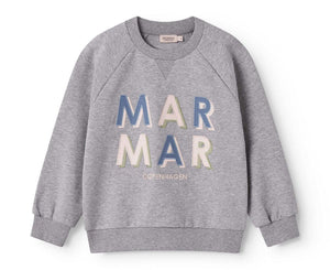Marmar Double Blue Letters Sweatshirt